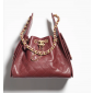 Chanel 25 Small handbag -Burgundy Caviar leather 