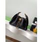 Chanel 25 Mini Bag in Grained Calfskin-Black