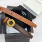 cintura celine Disc Buckle Reversible 25mm