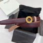 cintura celine Disc Buckle Reversible 25mm