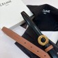 cintura celine Disc Buckle Reversible 25mm