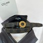 cintura celine Disc Buckle Reversible 25mm
