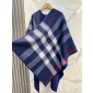 Burberry Classic Check Wool Cape 
