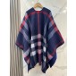 Burberry Classic Check Wool Cape 