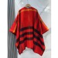Burberry Classic Check Wool Cape 