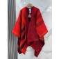 Burberry Classic Check Wool Cape 