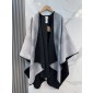 Burberry Check Wool Cape 