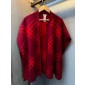 Burberry Check Wool Cape 