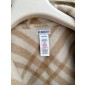 Burberry Check Wool Hooded Cape 