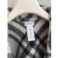 Burberry Check Wool  Hooded Cape 