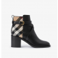 Burberry Check and leather Boot , Size 35-41