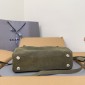Balenciaga Rodeo Small Handbag in Suede and Calfskin 