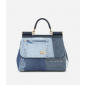 Authentic quality-Dolce Gabbana Large Sicily Handbag in Denim 