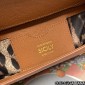 Authentic quality- Dolce Gabbana Large Sicily Handbag in in Dauphine leather-Brown