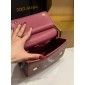 Authentic quality- Dolce Gabbana Medium Sicily Handbag  in python skin-Pink