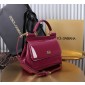 Authentic quality-Dolce Gabbana Medium Sicily Handbag in Polished calfskin-Fuchsia