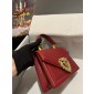 Dolce Gabbana Small Smooth Calfskin Devotion bag-Red