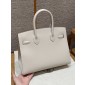 Hermes Birkin 25 /30 in Epsom Leather -Craie