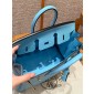 Hermes Birkin 25 / 30  in Epsom Leather-Celeste