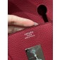 Hermes Birkin35 in Togo Leather -Rouge grenat