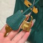 Hermes Birkin 35 Borsa in pelle togo-Malachite