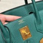 Hermes Birkin 35 Borsa in pelle togo-Malachite