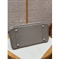 Hermes Birkin 35 Borsa in pelle togo-Gris Asphaite