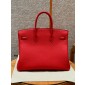 Hermes Birkin35 in Togo Leather -Rouge Casaque