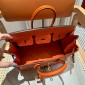 Hermes Birkin 25 / Birkin 30  in Togo Leather-Orange