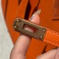 Hermes Birkin 25 / Birkin 30  in Togo Leather-Orange