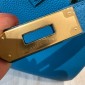 Hermes Birkin 25 / Birkin 30  in Togo Leather-Blue frida