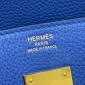 Hermes Birkin 25 / Birkin 30  in Togo Leather-Blue Hydra