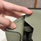 Hermes Birkin 25 /30  in Togo Leather- Sauge 