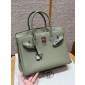 Hermes Birkin 25 /30  in Togo Leather- Sauge 