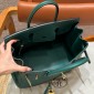 Hermes Birkin 25 / Birkin 30  in Togo Leather-Malachite