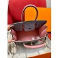 Pre-ordered Birkin 25 / 30  in Ostrich Leather- Grey/Pink