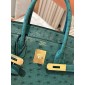 Pre-ordered Birkin 25 / 30  in Ostrich Leather- Malachite