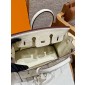 Pre-ordered Birkin 25 / 30  in Ostrich Leather- Cream white