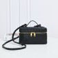 Black Intrecciato leather Bang Bang Vanity Case 