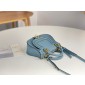 Mini borsa Chloe Marcie-BLUE