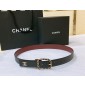 Chanel Leather Belt 3cm