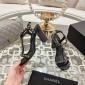 Chanel Lambskin Sandals, Heel 8.5cm,  Size 35-42
