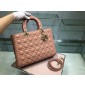 Pelle di agnello Cannage Borsa Grande Lady Dior 