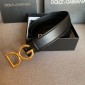 Dolce&Gabbana Cinture 40mm in pelle  