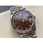 Rolex Datejust 28mm, 31mm, Oystersteel, Diamonds, 18K rose gold