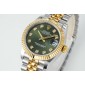 Rolex Lady Datejust 28mm, 31mm, Oystersteel, Diamonds , 18k yellow gold