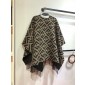 Fendi Wool and Cashmere FF Poncho