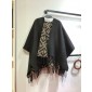 Fendi Wool and Cashmere FF Poncho