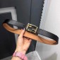 Fendi Cintura 3.0 cm  in Pelle