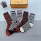 Fendi socks ( 5 pairs)